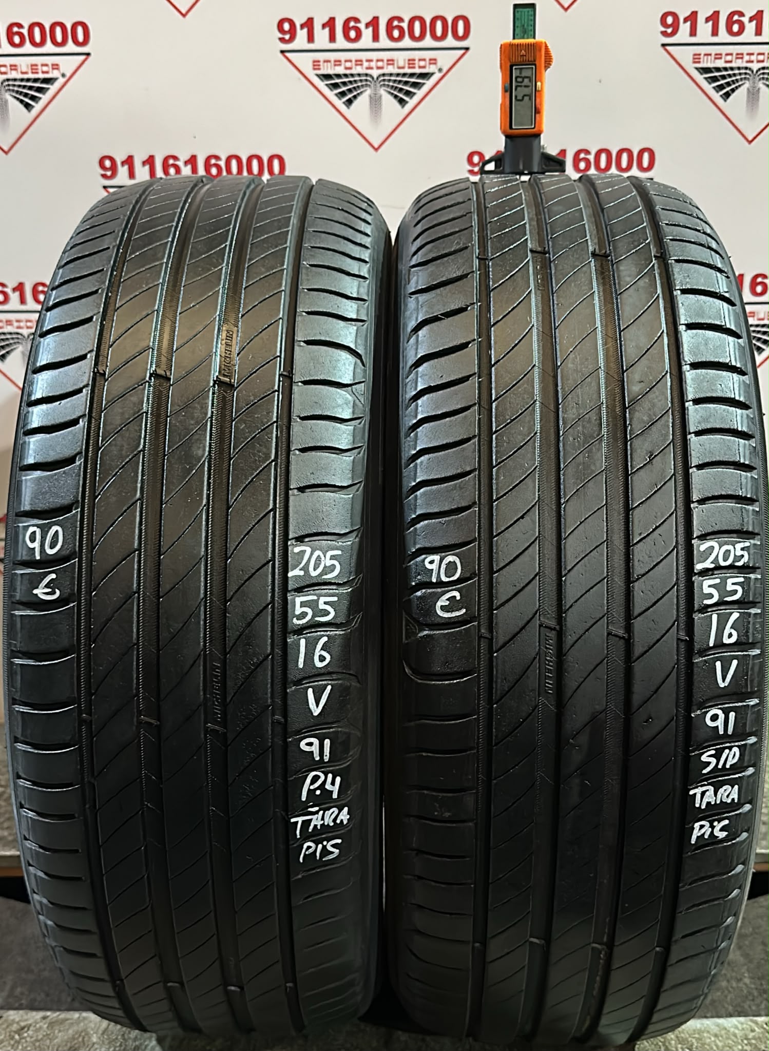 MICHELIN PRIMACY 4 USADO  205/55 R16 91 V
